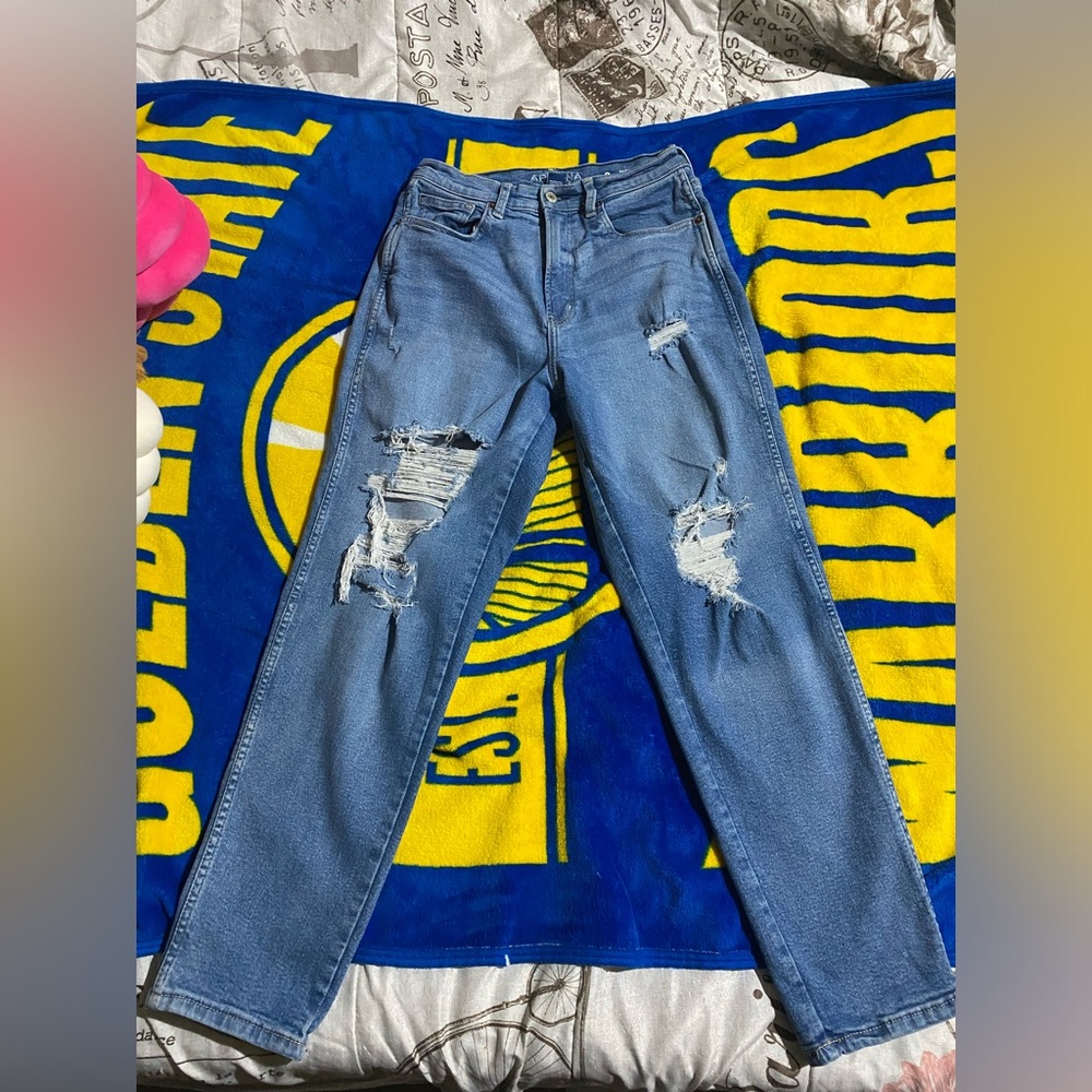 Arizona Jean highest-rise mom jeans size 9